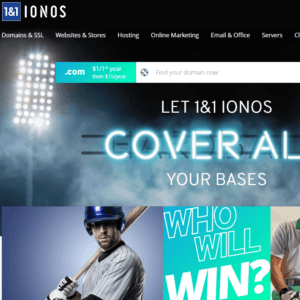 IONOS (1and1) - 1and1.com