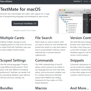 TextMate - macromates.com