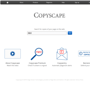 Copyscape - copyscape.com