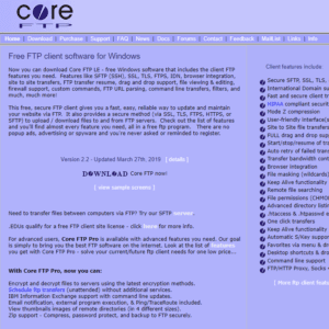 Core FTP LE - coreftp.com